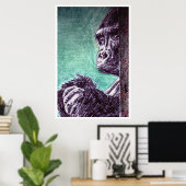 Meine schüchterne Süße Relative Poster (Heimbüro)