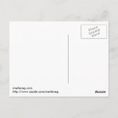 Meine Schuhe Postkarte (Rückseite)