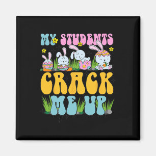 Meine Schüler bringen mich zum Lachen Bunny-Lehrer Magnet