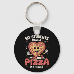 Meine Schüler haben eine Pizza von meinem Herzen L Schlüsselanhänger