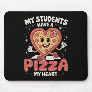 Meine Schüler haben eine Pizza von meinem Herzlehr Mousepad
