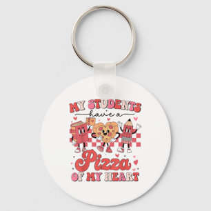 Meine Schüler haben eine Pizza von meinen HerzVale Schlüsselanhänger