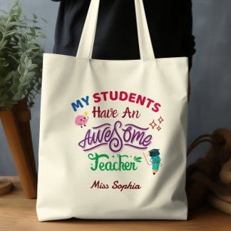 Meine Schüler haben einen Phantastischen Lehrer Tragetasche