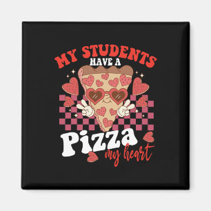 Meine Schüler haben einen Pizza-my-heart Valentins Magnet