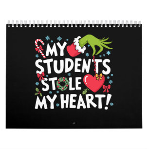 Meine Schüler haben mein Herz gestohlen Weihnachte Kalender