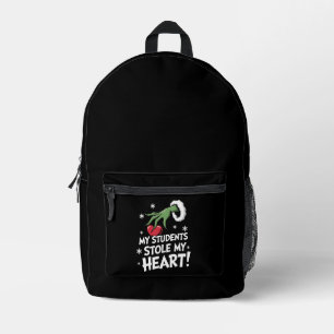 Meine Schüler haben mein Herz gestohlen Xmas Weihn Bedruckter Rucksack