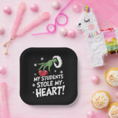 Meine Schüler haben mir Weihnachts-Weihnachtslehre Pappteller (Party)