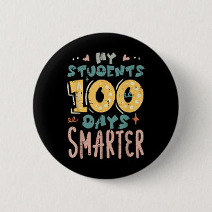 Meine Schüler sind 100 Tage klüger als die 100. Ta Button