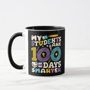 Meine Schüler sind 100 Tage klüger niedlich 100 Ta Tasse