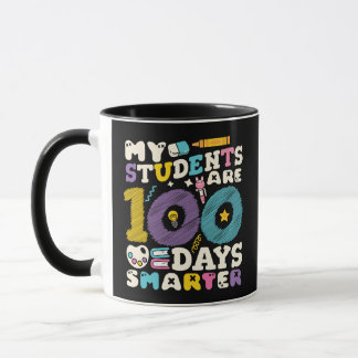 Meine Schüler sind 100 Tage klüger niedlich 100 Ta Tasse