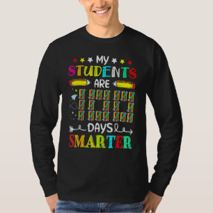 Meine Schüler sind 100 Tage schlauer Frohen 100. T T-Shirt