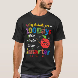 Meine Schüler sind 100 Tage schlauer süßer cooler T-Shirt