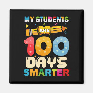 Meine Schüler sind 100 Tage smarter Lehrer Magnet