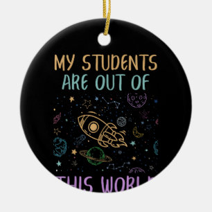 Meine Schüler sind aus diesem Lehrer Keramik Ornament
