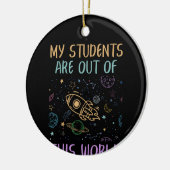 Meine Schüler sind aus diesem Lehrer Keramik Ornament (Links)