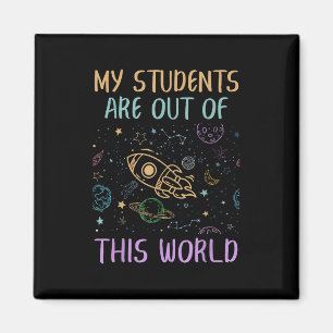 Meine Schüler sind aus diesem Lehrer Magnet