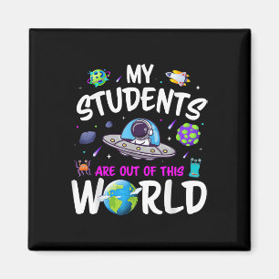 Meine Schüler sind aus dieser Welt der Wissenschaf Magnet