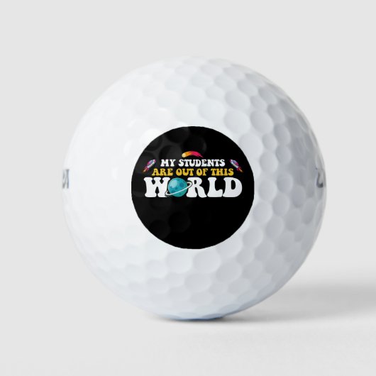 Meine Schüler sind aus dieser Welt heraus Golfball (Vorderseite)