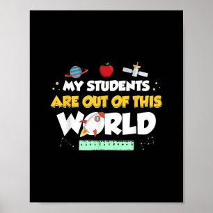 Meine Schüler sind außerirdische Weltraumlehrer Poster
