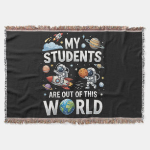 Meine Schüler sind in dieser Weltraumwelt unterweg Decke