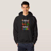 Meine Schüler sind klug, Weihnachts-Cookies Hoodie (Vorne ganz)