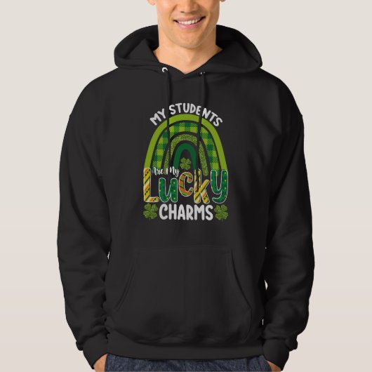 Meine Schüler sind meine Glücksbringer St. Patrick Hoodie (Vorderseite)