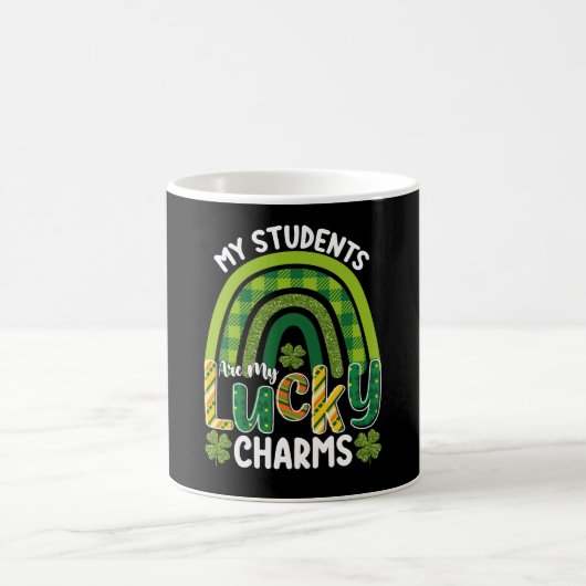 Meine Schüler sind meine Glücksbringer St. Patrick Kaffeetasse (Mittel)