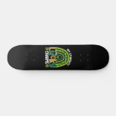 Meine Schüler sind meine Glücksbringer St. Patrick Skateboard (Horizontal)
