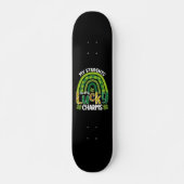 Meine Schüler sind meine Glücksbringer St. Patrick Skateboard (Vorne)