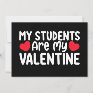 Meine Schüler sind meine Liebe zum Valentinstag Einladung