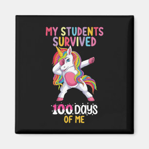 Meine Schüler überlebten 100 Tage von mir Schulleh Magnet