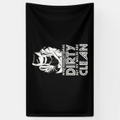 Meine Schweißnähte sind sauber Banner (Vertikal)