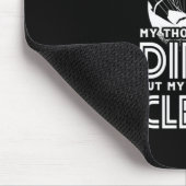 Meine Schweißnähte sind sauber Mousepad (Ecke)