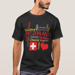 Meine Schweizer Lieblingssachen lustig T-Shirt
