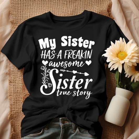 Meine Schwester hat ein Phantastisches, unbekannte T-Shirt