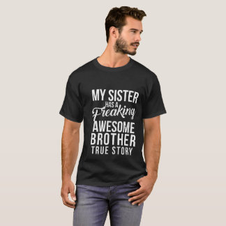 Meine Schwester hat einen ausflippenden T-Shirt