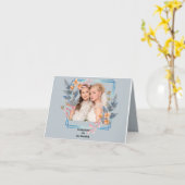 Meine Schwester heiratet Karte (Gelbe Blume)