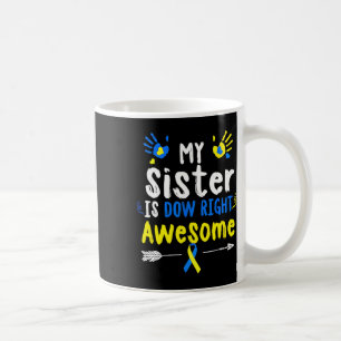 Meine Schwester ist gerade Phantastisch-unten-Synd Kaffeetasse