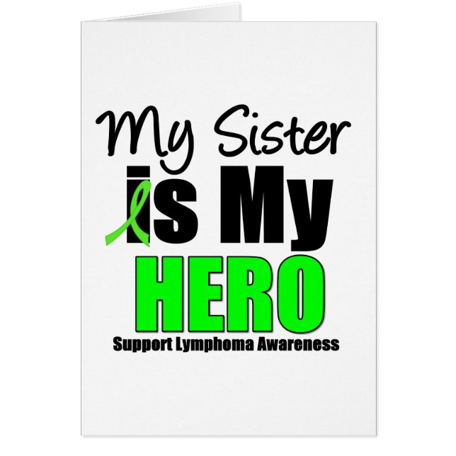 Meine Schwester ist mein Held - Lymphom (Vorne)