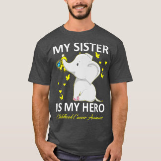 Meine Schwester ist mein Heldenkrebsbewusstsein T-Shirt