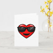 Meine Schwester ist mein Valentinsherz Single Jung Karte (Gelbe Blume)