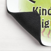 Meine Schwester ist ziemlich groß Mousepad (Ecke)