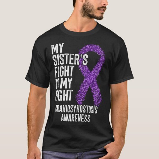 Meine Schwester kämpft gegen Craniosynostosis Awa T-Shirt (Vorderseite)