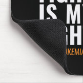 Meine Schwester kämpft gegen Leukämie Mousepad (Ecke)
