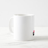 Meine Schwester-Lieben ich Kaffeetasse (Vorderseite Links)