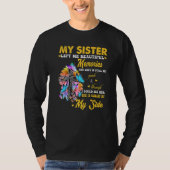 Meine Schwester Links mir schöne Erinnerungen ihre T-Shirt (Vorderseite)