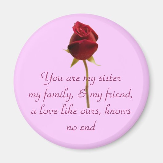 Meine Schwester, mein Freund Magnet (Vorne)