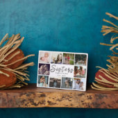 Meine Schwester, mein Herz - Maßgeschneidertes Fot Fotoplatte (Seite)