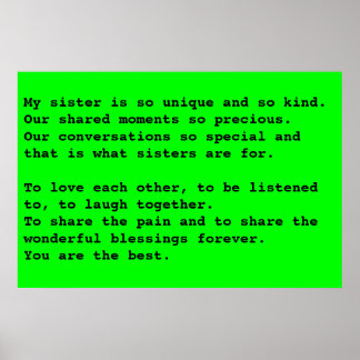 Meine Schwester Poster