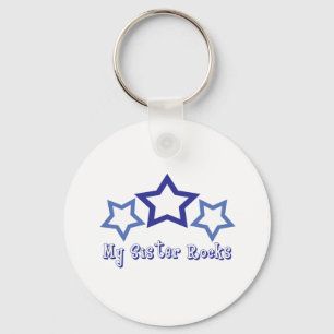 Meine Schwester Rocks Schlüsselanhänger